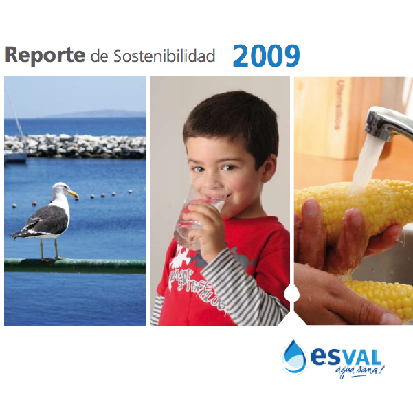 Reporte de sostenibilidad ESVAL 2009