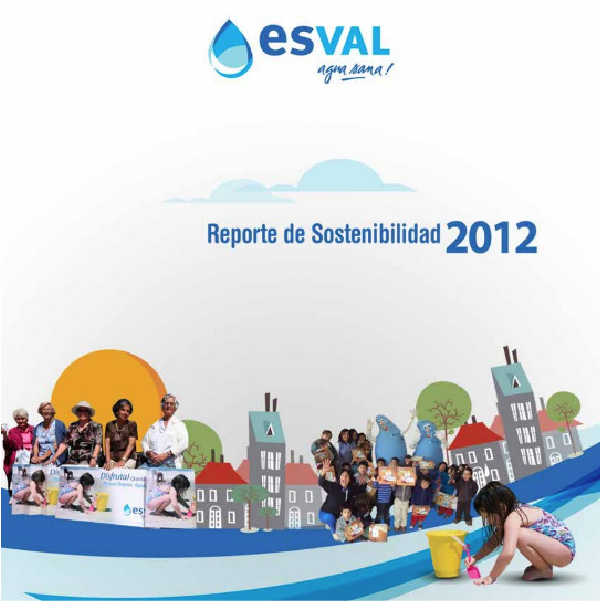 Reporte de sostenibilidad ESVAL 2012