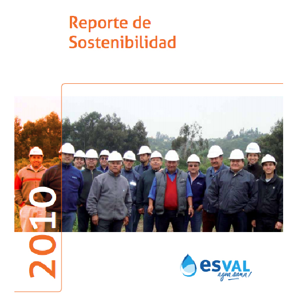 Reporte de sostenibilidad ESVAL 2010