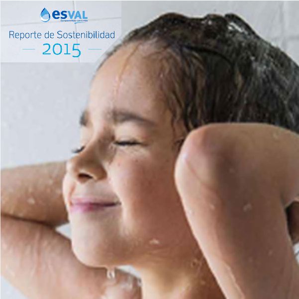 Reporte de sostenibilidad ESVAL 2015